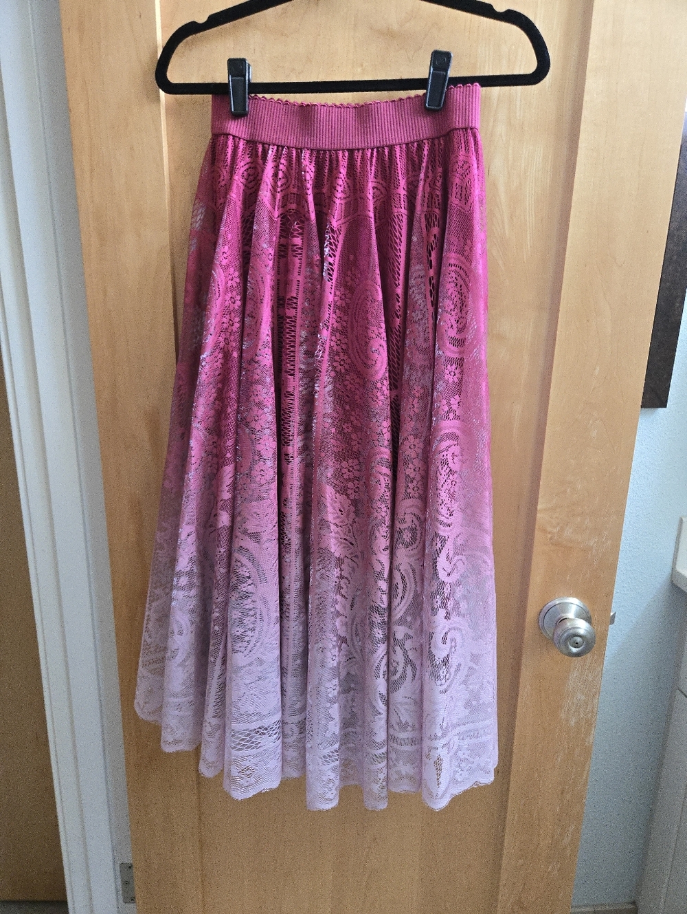 From Japan Beautiful Ombre Lace Skirt